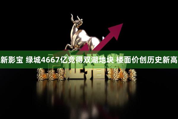 新影宝 绿城4667亿竞得双湖地块 楼面价创历史新高